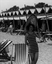 On The Beach Of Lido Di Venezia. 1920-30