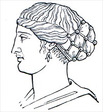 Women's haircut, Ancient Greece.