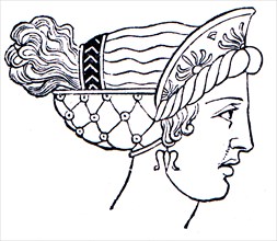 Women's haircut, Ancient Greece.