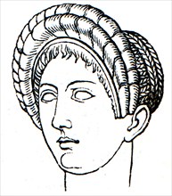 Women's haircut, Ancient Rome.
