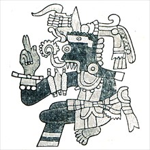 Aztec God of Weather Tlaloc.