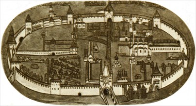 Novgorod Kremlin plan.