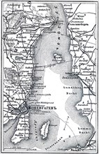Map of Copenhagen.