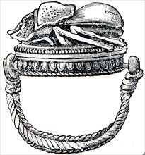 Etruscan gold ring.