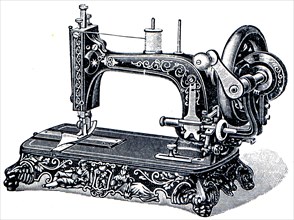 Hand sewing machine Meissen.