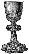 Gothic chalice for communion.