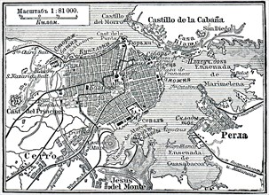 Plan of La Habana.