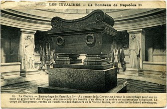 The tomb of Napoleon.