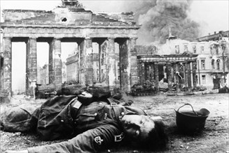 Ii World War. Berlin. German Soldier Died