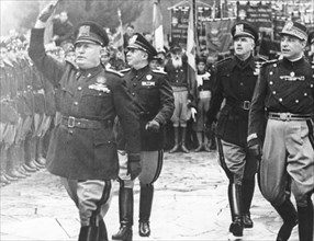 Italy. Fascism. Benito Mussolini