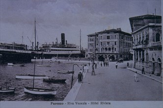 20s Postcard. Porec. Croatia