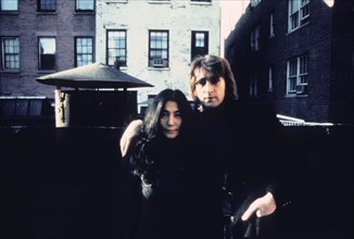 John Lennon And Yoko Ono.