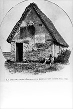 Giuseppe Garibaldi The Hut Where He Took Refuge With Anita.