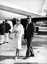 Paul Newman and Joan Woodward.