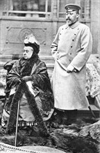 Queen Victoria With Hereditary Prince.