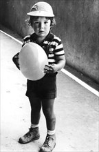 Baby With Balloon.