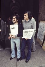 Communist Newspapers, Students, State University F Milan.