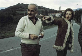 Giambattista Carlo Lazagna With His Wife Aurora.