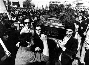 Funeral Of Claudio Varalli.