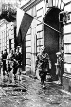 Polish Resistance In Warsaw.