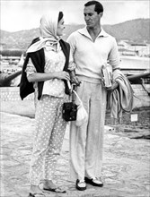 Lucia Bose With Her Husband Luis Miguel Dominguin.