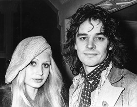 Colin Blunstone With His Girlfriend.
