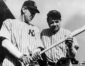 Gary Cooper and Lou Gehrig.