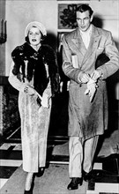 Gary Cooper and Veronica Cooper.