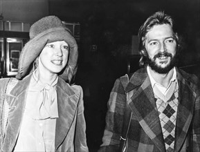 Eric Clapton and Pattie Boyd.