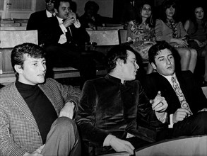 Tony Renis, Domenico Modugno, Dino and Pino Donaggio.
