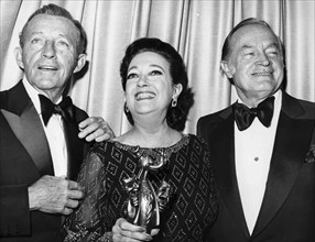 Bing Crosby, Dorothy Lamour and Bob Hope.