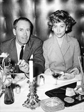 Henry Fonda and Afdera Franchetti.