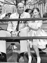 Henry Fonda With Daughter Amy Fishman.