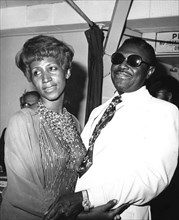 Aretha Franklin and Ted White.
