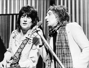 Faces, Ron Wood and Rod Stewart.
