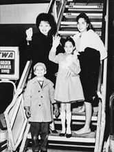 Judy Garland With Her Children Liza.