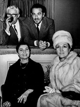 Vittorio Gassman, Adolfo Celi and Edmonda Aldini.