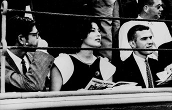 Ava Gardner While Attending The Bullfight.