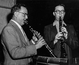 Benny Goodman and Steve Allen.