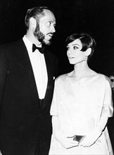 Audrey Hepburn and Mel Ferrer.