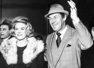 Rex Harrison and Rachel Roberts.