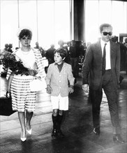 Gina Lollobrigida With Son Andrea Milko Skofic.