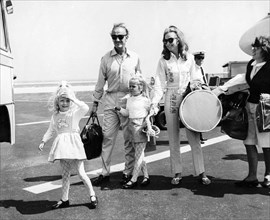 David Niven And Family.
