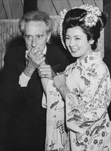 Nasaka Nakamura and Jean Cocteau.