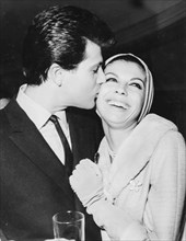 Nancy Sinatra and Tommy Sands.