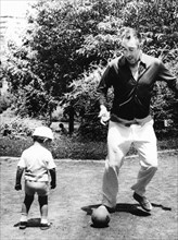 Anthony Quinn With Son Danny.