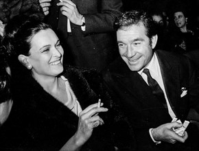 Lucia Bose and Ugo Tognazzi.