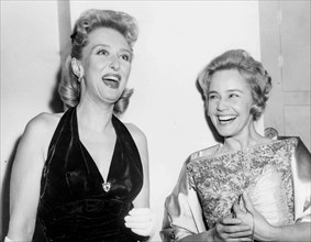 Celeste Holm and Maria Schell.