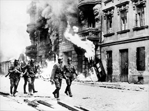German Troops During The Capture Of Leningrad.