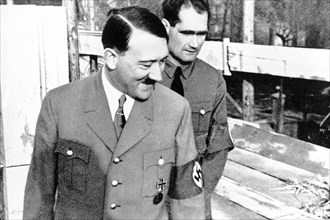Adolf hitler, rudolph hess